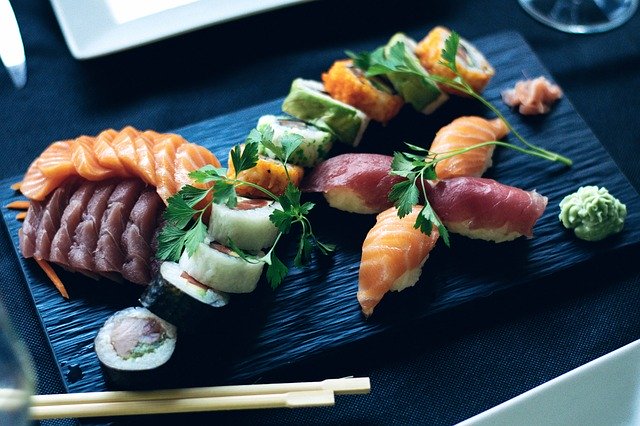 Sushi- bohaté na zdravé tuky